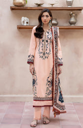 AL-Zohaib Digital Printed 3 Piece Lawn Suit - CDP-2-26-02
