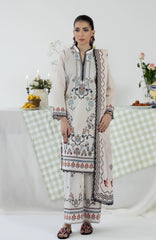 Alzohaib 3 PC Unstitched Digital Printed Lawn Suit - CC-2-26-02