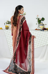 Alzohaib 3 PC Unstitched Digital Printed Lawn Suit - CC-2-26-05