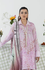 Alzohaib 3 PC Unstitched Digital Printed Lawn Suit - CC-2-26-06