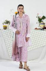 Alzohaib 3 PC Unstitched Digital Printed Lawn Suit - CC-2-26-06