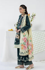 Alzohaib 3 PC Unstitched Digital Printed Lawn Suit - CC-2-26-07