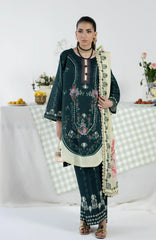 Alzohaib 3 PC Unstitched Digital Printed Lawn Suit - CC-2-26-07