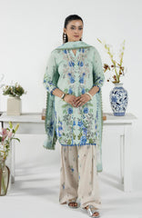 Alzohaib 3 PC Unstitched Digital Printed Lawn Suit - CC-2-26-08