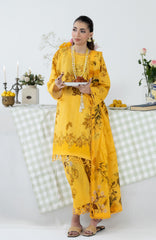 Alzohaib 3 PC Unstitched Digital Printed Lawn Suit - CC-2-26-10
