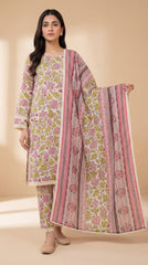 MDL Digital Printed 3 Piece Lawn Suit - AL-0001-26